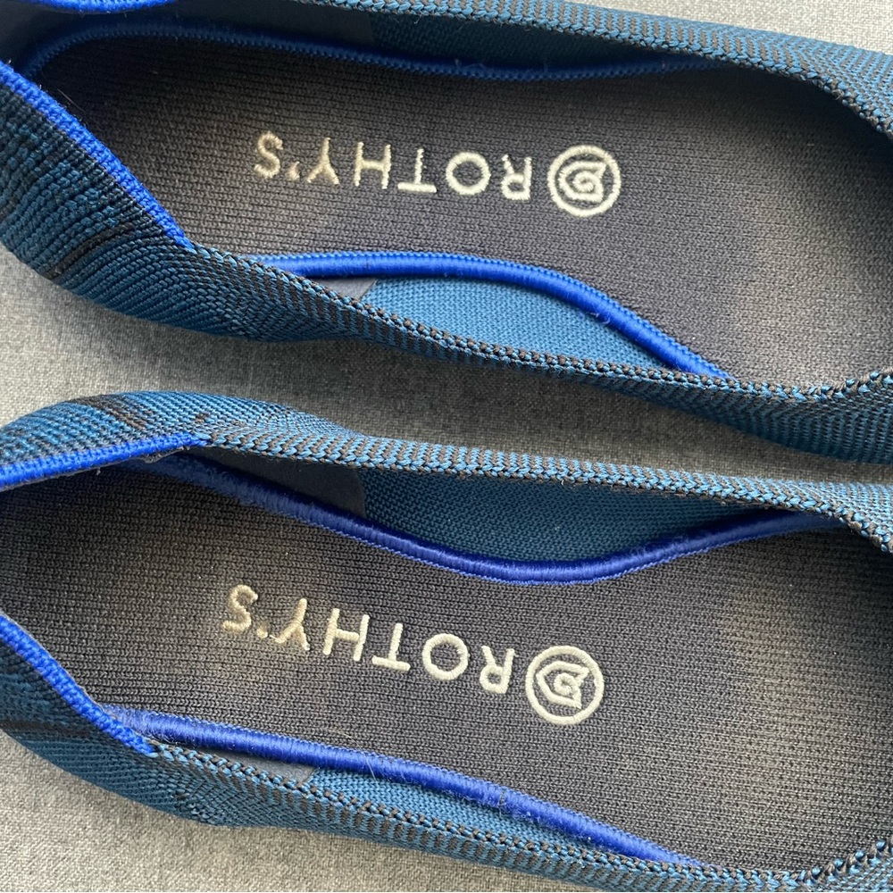 Rothy’s The Python Deep Teal Python, Size 10 - image 4